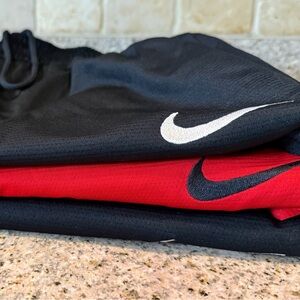 THREE PAIR - Vintage Nike Baggy Basketball Shorts Mens XL (dri fit)